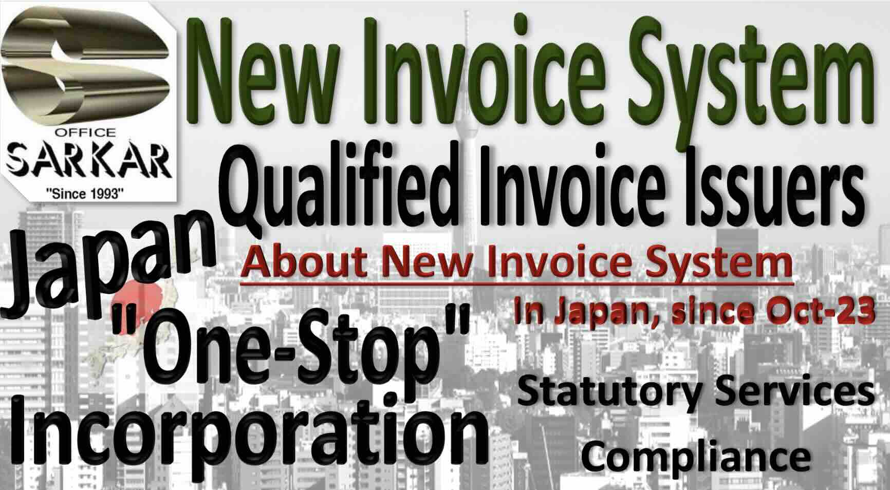 New Invoice System in Japan